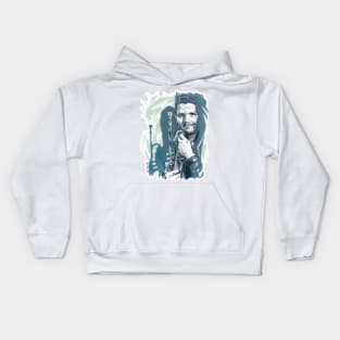 Chet Baker - An illustration by Paul Cemmick Kids Hoodie